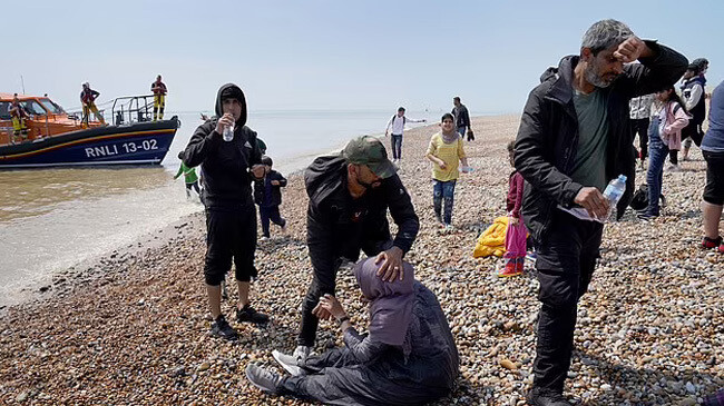 record immigrant entry in one day