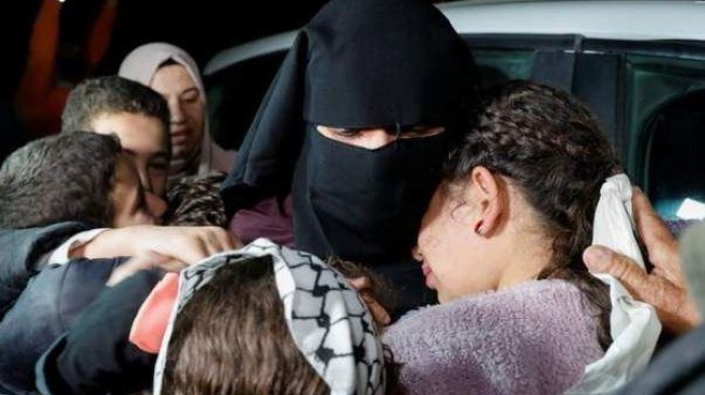 released gaza woman