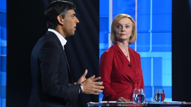 rishi sunak and liz truss