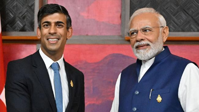 rishi sunak and narendra modi