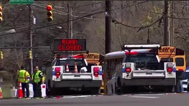 road closed