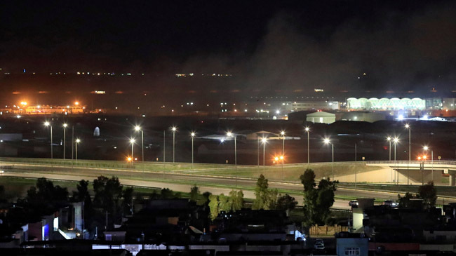 rocket hits on us base in iraq