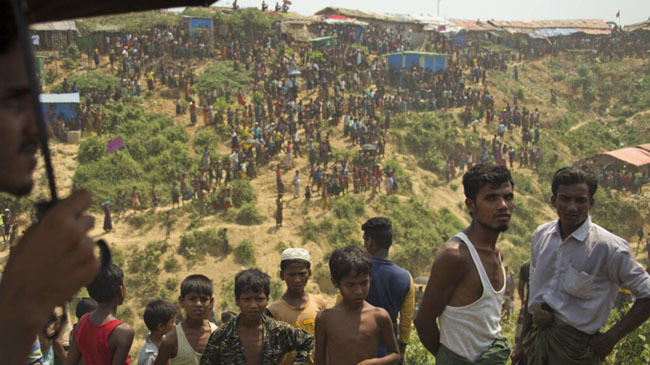 rohingya camp in coxs bazar