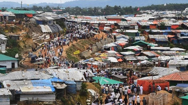 rohingya camp in rakhine