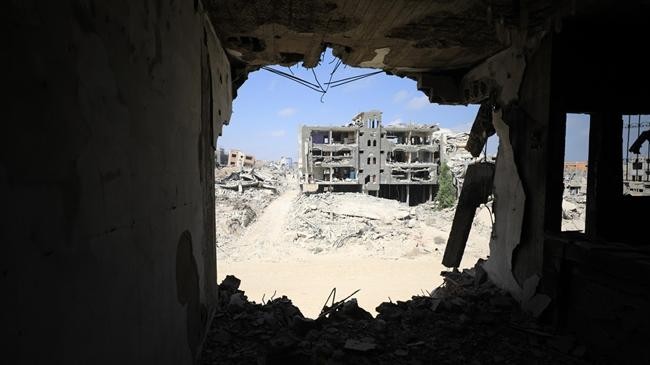 rubble in the shejaiya