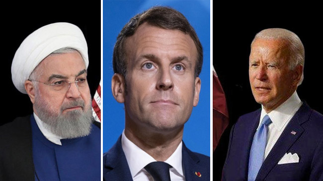 ruhani baiden macron