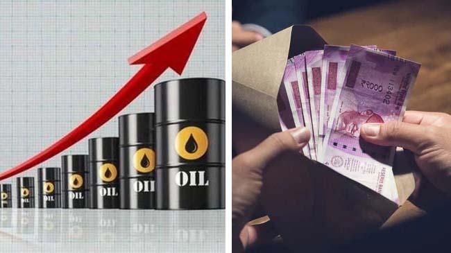 rupee hits lifetime low oil prices surge