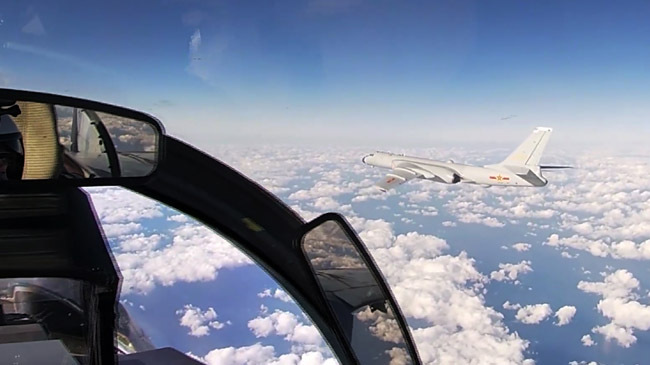 russia china air drills 1