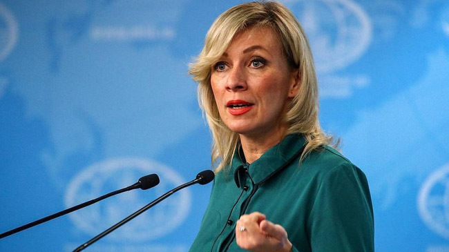 russia fm spokeswoman maria zakharova