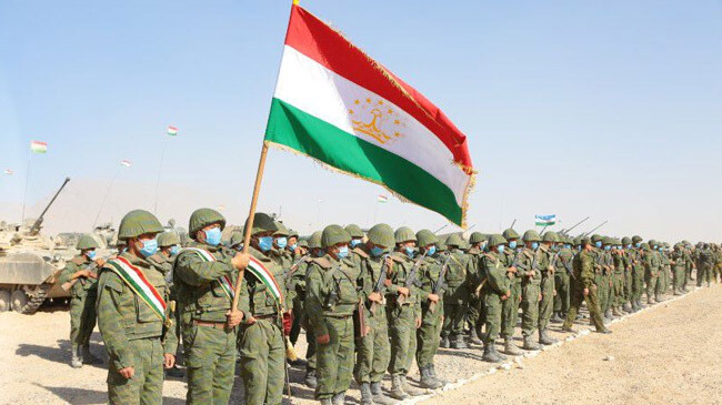 russia joint drill afghan border