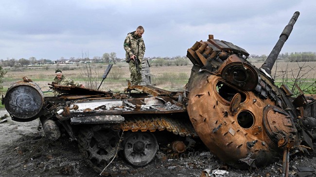russia tank in ukraine