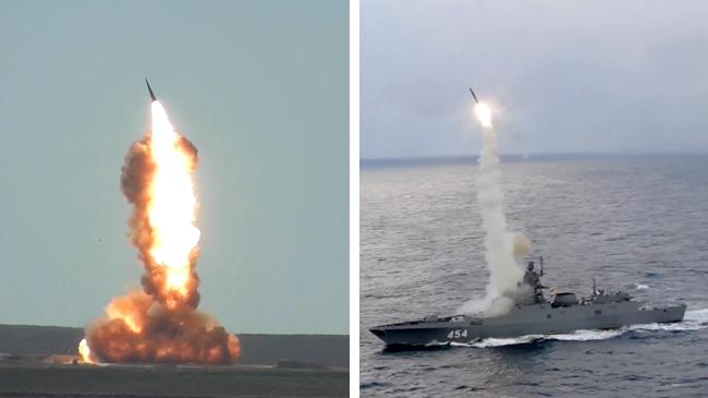 russia test fires hypersonic nuke missile