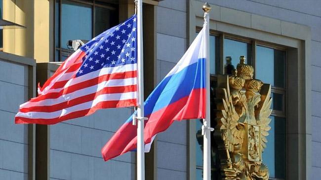 russia us flag