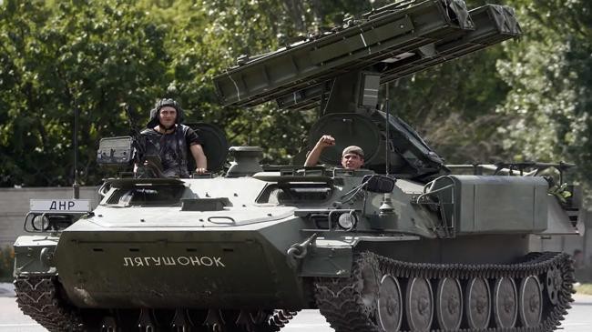 russian arms in ukraine