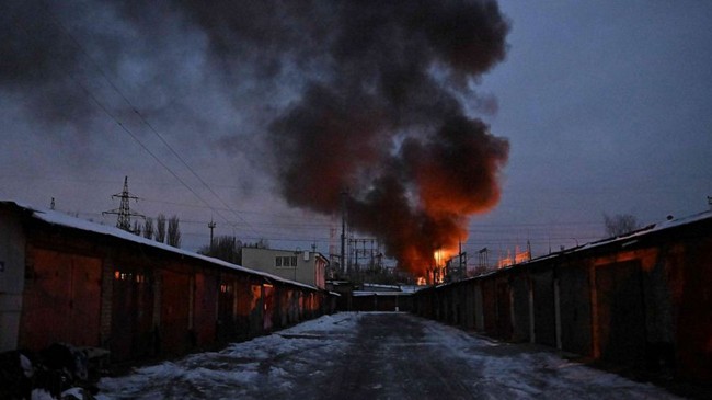 russian attack in kyiv