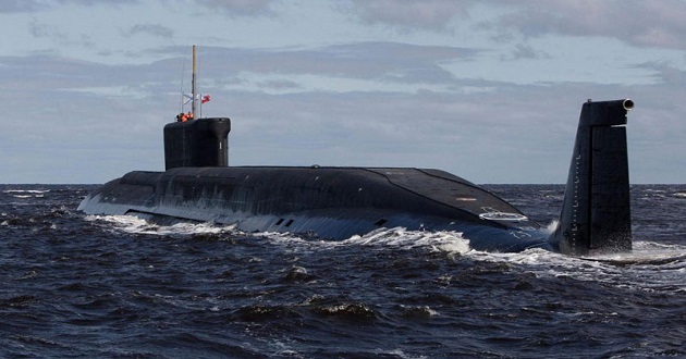 russian biggest submarine