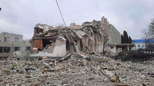 russian missiles destroy school zhytomyr