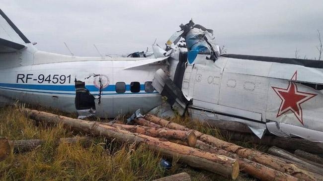 russian plane crashed inner