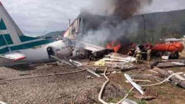 russian plane crashed