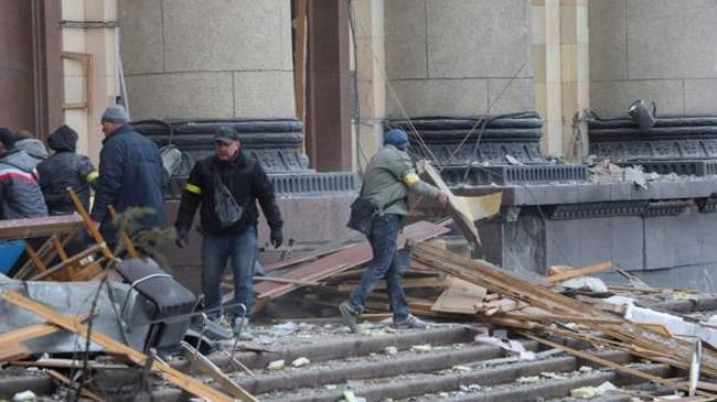 russian strike kharkiv ukraine