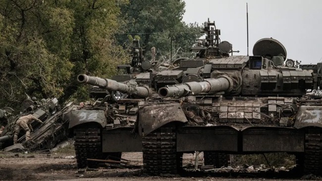 russian tank in ukraine