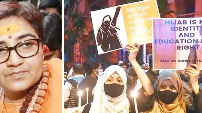 sadhvi and hijab