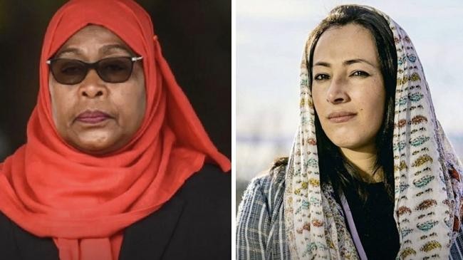 samia suluhu hassan and hoda khamosh