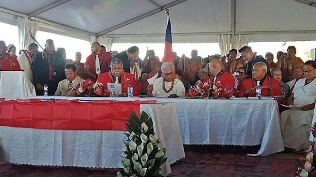 samoa pm oath out parliament