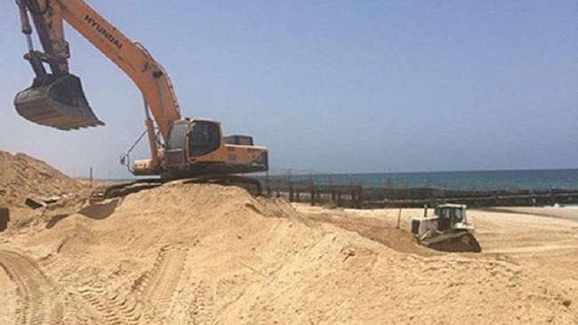 sand dam in israel