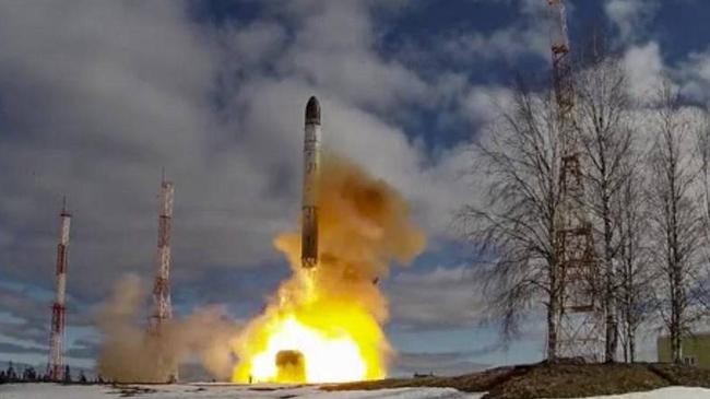sarmat intercontinental ballistic missile