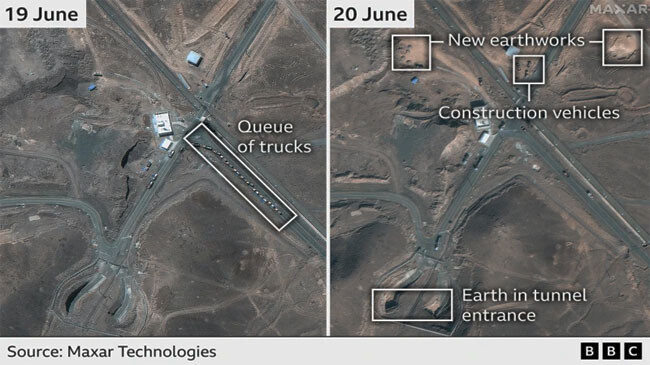 satellite images iran