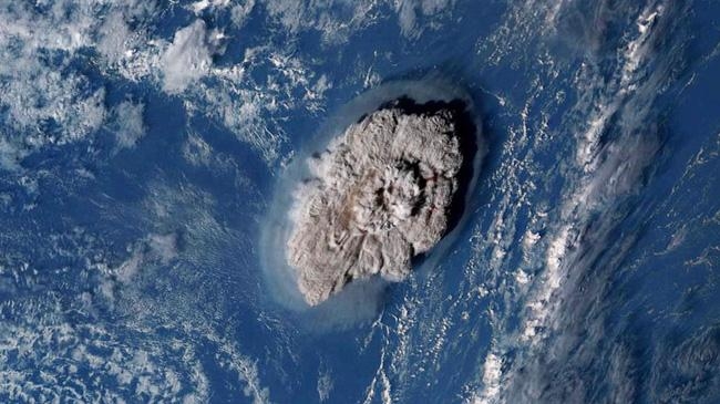 satellites pacific volcano