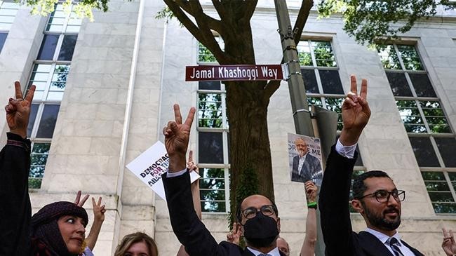 saudi embassy in washington now on jamal khashoggi way