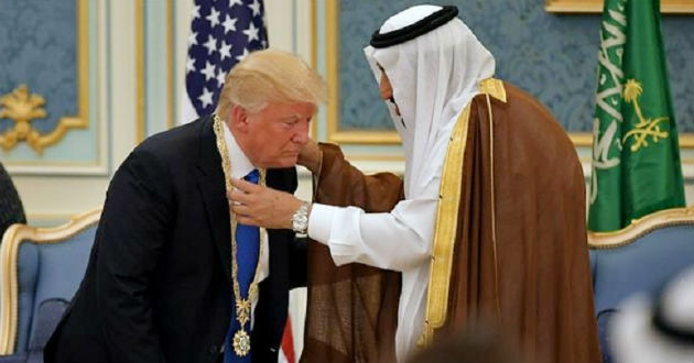 saudi highest honor trump