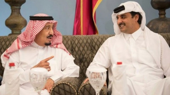 saudi king and qatar amir