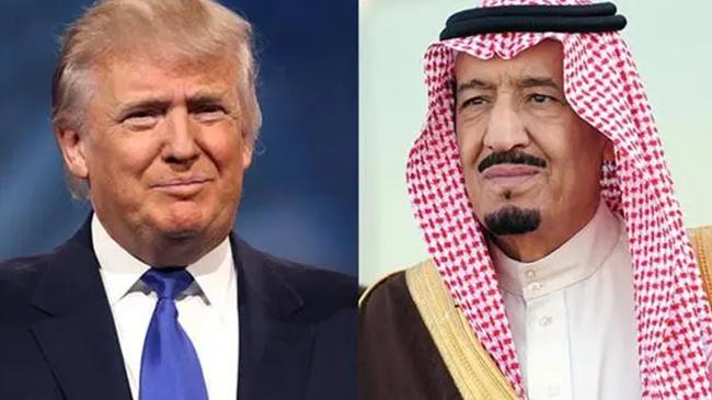 saudi king and trmp