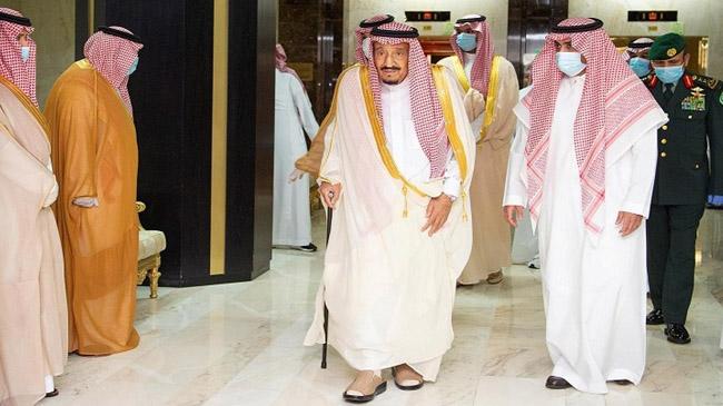saudi king leaving hospital