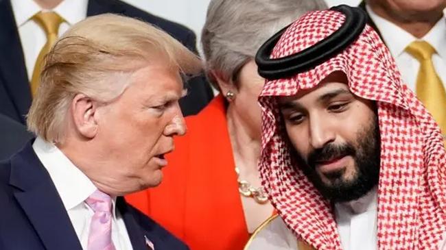 saudi pricne with trump