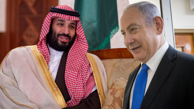 saudi prince and netanyahu