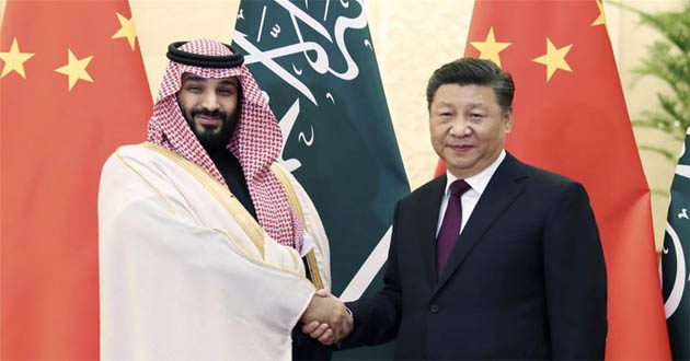 saudi prince and xi jinping