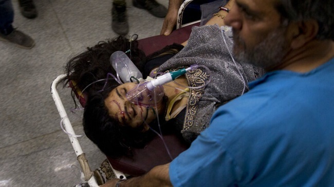 school bus accident kashmir