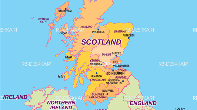 scotland map