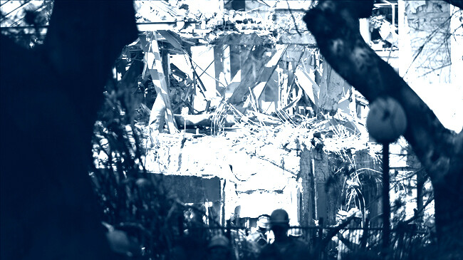 search and rescue operation after iranian strikes