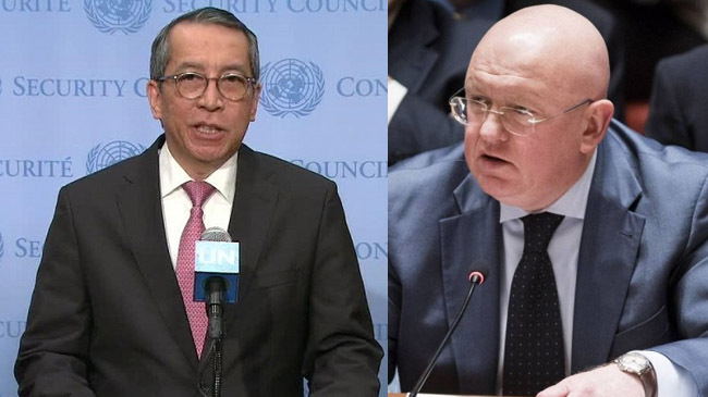 security council head and russian embassador