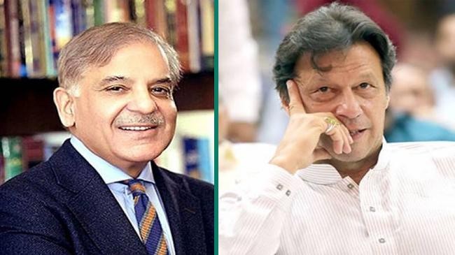 shahbaz sharif and imran khan