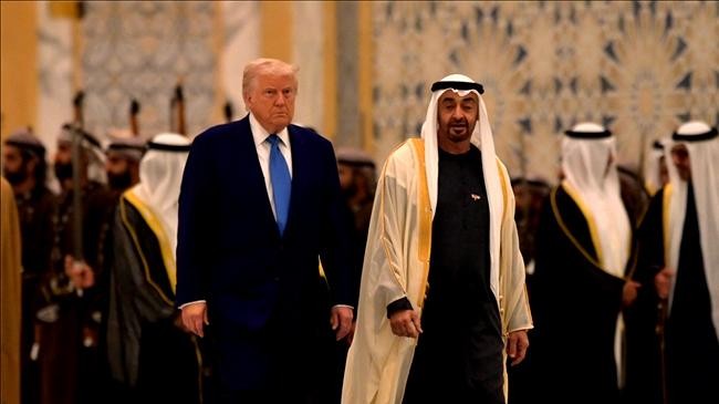 sheikh mohammed bin zayed al nahyan and donald trump