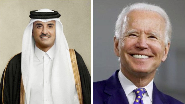 sheikh tamim bin hamad al thani and biden