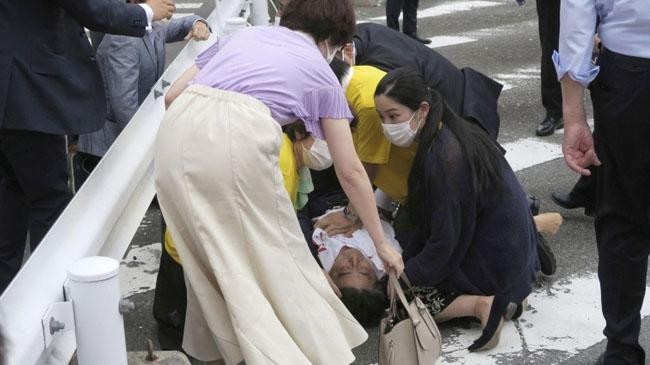 shinzo abe shot in nara