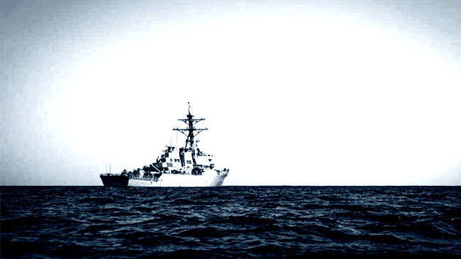 ship in red sea
