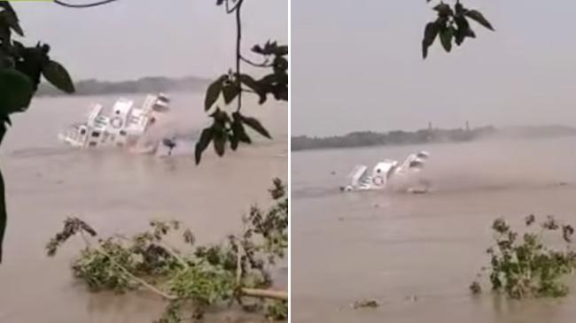 ship sank in hugly river
